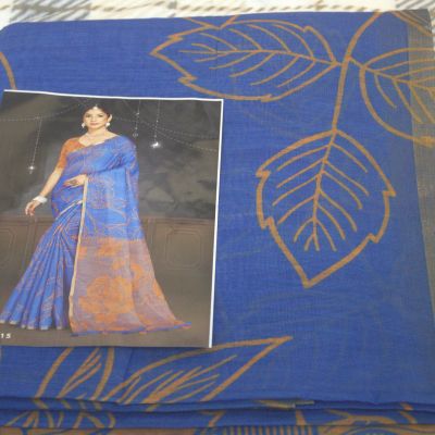TRENDY LINEN SAREE