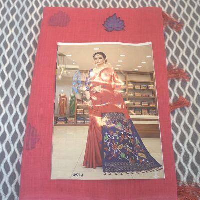 PINK KALAMKARI LINEN