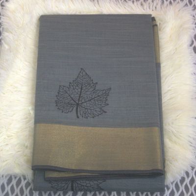 APPLE LEAF COTTON SAREE