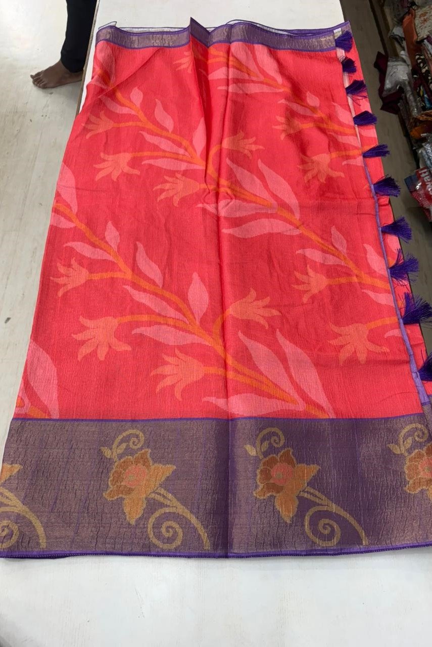Pochamopally  crush saree