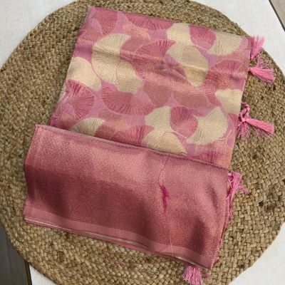 Brocket tissue saree