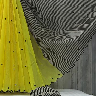 linen saree