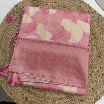 Brocket tissue saree